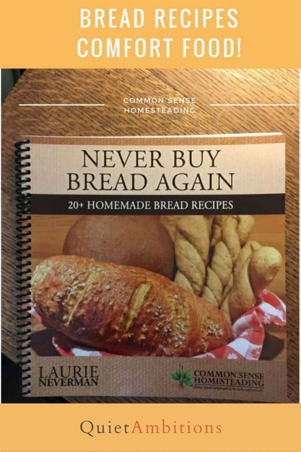Book cover Never Buy Bread Again